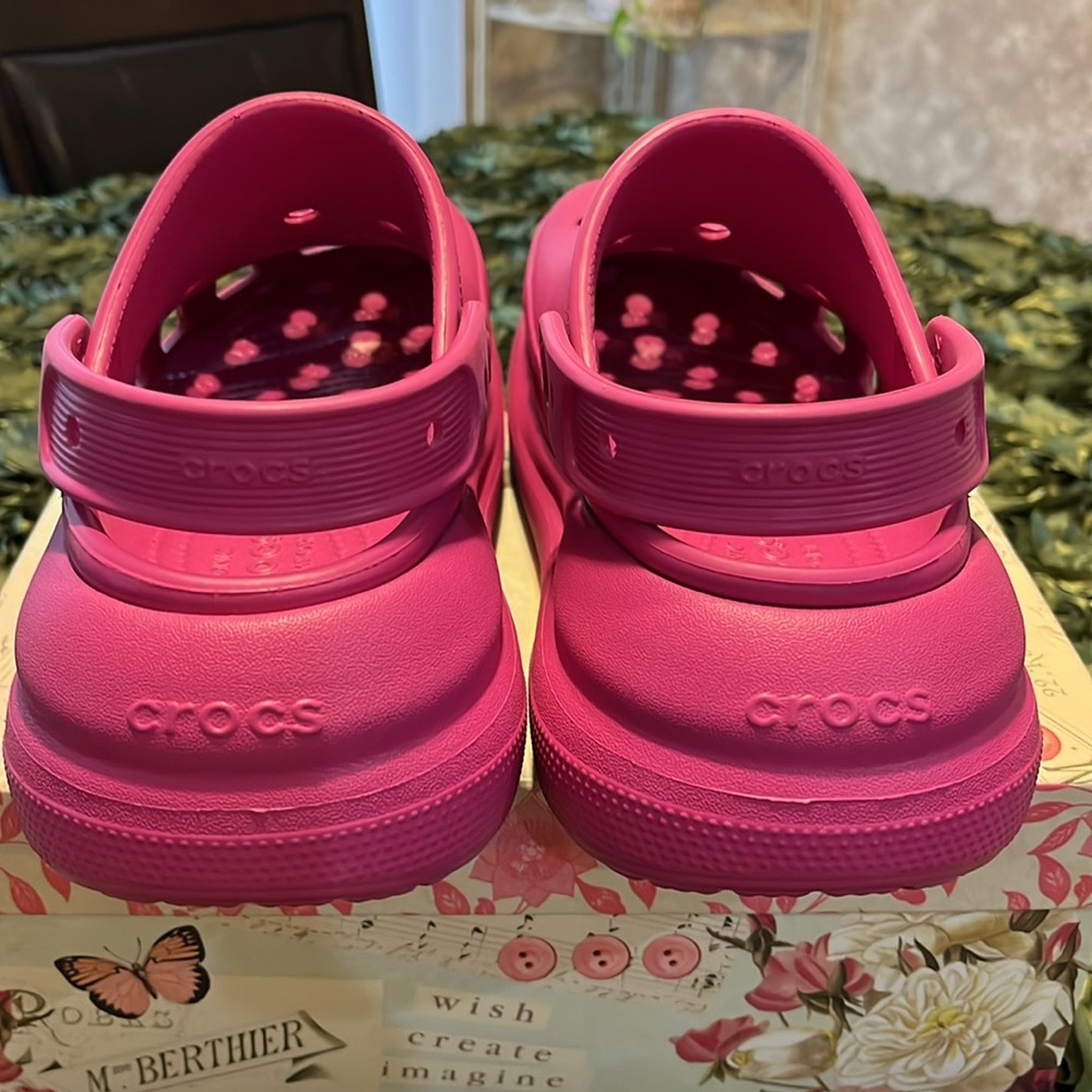 NWOT Crocs Mega Crush Iconic Comfort Platform Shoes - Men’s Sz 6/Women’s Sz 8 - Picture 5 of 6